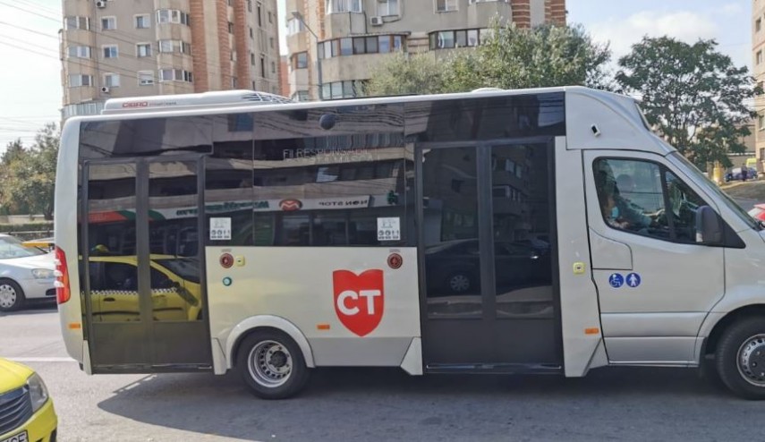 linia 14 circulă deviat, foto: CT Bus 