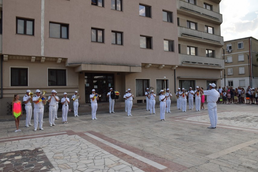 Fanfara Militară. Foto: Forțele Navale Române Cosmin Costea 