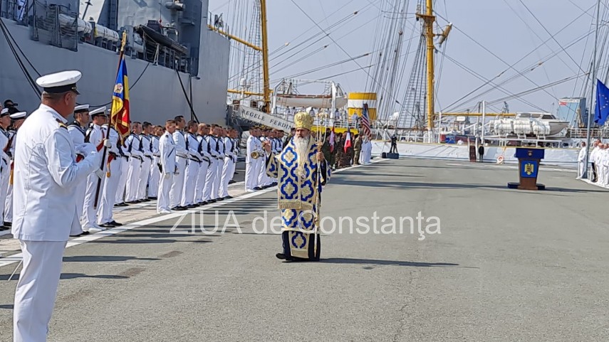 Incident la Ziua Marinei de la Constanta!  Ce s-a intamplat in timpul slujbei lui Teodosie (VIDEO)       