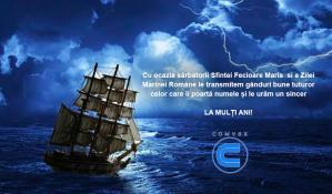 COMVEX S.A. Cu ocazia sărbătorii Sfintei Fecioare Maria  si a ziei Marinei Române le transmitem gânduri bune tuturor celor care îi poartă numele și le urăm un sincer LA MULȚI ANI!