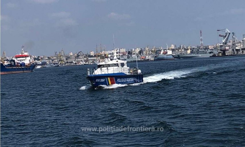 Poliția de Frontieră la Ziua Marinei. Sursă foto: Poliția de Frontieră