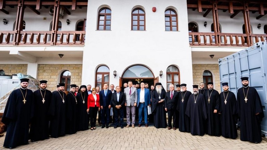 Manastire. Foto: facebook/Ministerul Dezvoltării