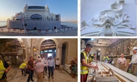 LIVE Cazinoul, fără schele, după doi ani! Ministrul Cseke Attila, la Constanţa. Primele imagini (GALERIE FOTO +VIDEO)                                