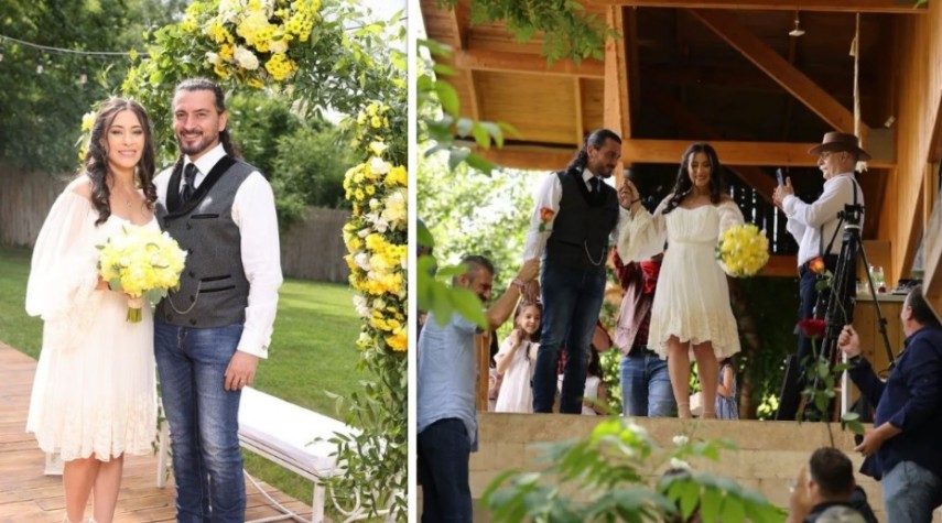 Imagini din luna iunie a acestui an, de la evenimentul la care Bogdan Jianu și Cătălina Ponor au devenit soț și soție. Sursa foto: Instagram (Cătălina Ponor)