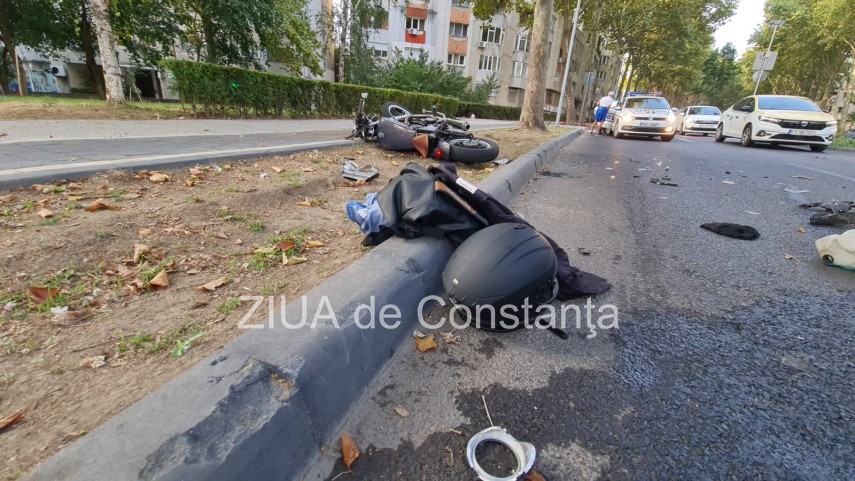 Accident rutier Constanța. Foto: ZIUA de Constanța