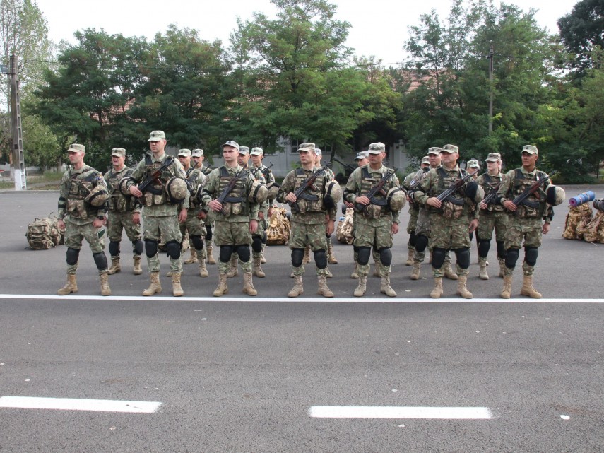 Militari. Foto: Brigada 9 Mecanizată Mărășești
