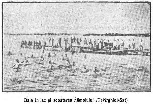 Techirghiol. Sursă foto: „Constanţa şi Techirghiol, 1924: ghid ilustrat pentru vizitatori” de Th. Ionescu și I. N. Duployen