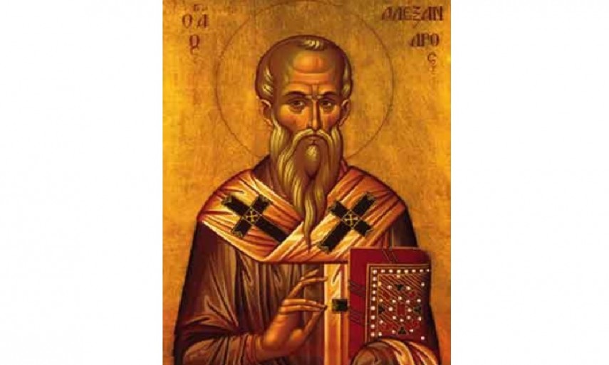 Sfântul Alexandru. Sursă foto: Calendarul-ortodox.ro