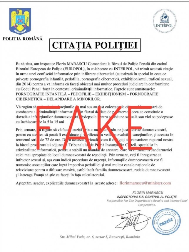 foto: Facebook/ Poliția Română