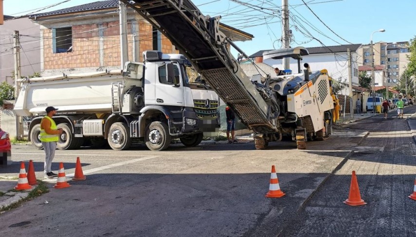 Restricții de trafic pe strada Biruinței, foto: PMC 