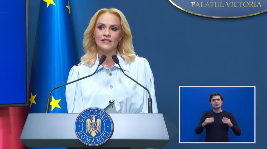 Gabriela Firea. Foto: Fb Guvernul României