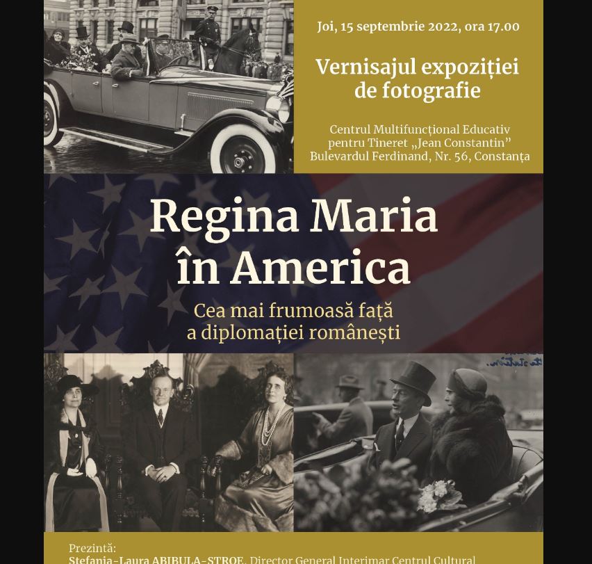   Regina Maria în America- cea mai frumoasă față a diplomației românești