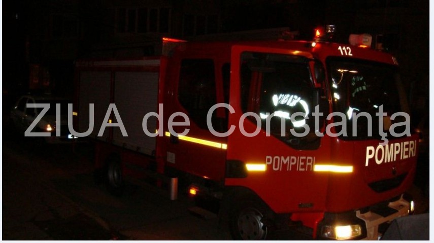 Incendiu auto in Portul Constanta! In ce zona s-a produs evenimentul 