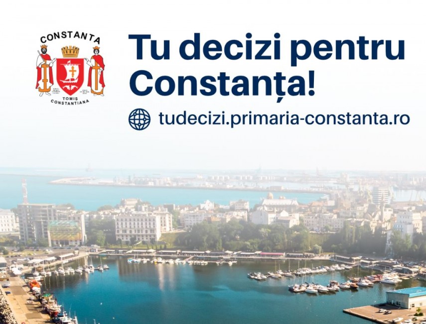 „Tu decizi pentru Constanța”, foto: PMC