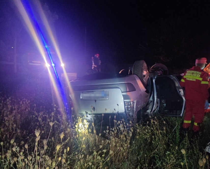 Accident rutier mortal în Argeş. Foto: ISU Argeş