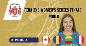 UPDATE. Constanța România, o victorie în două meciuri, astăzi, în turneul final FIBA 3x3 Women’s Series       