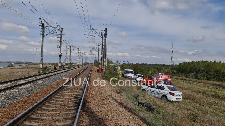 Electrocutat Gara Dorobanțu