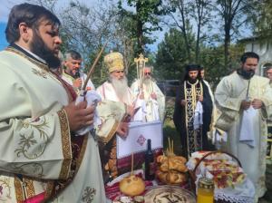 40 de zile de la moartea părintele Ioil protosinghelul, starețul mănăstirii „Sfântul Ilie” Histria. ÎPS Teodosie a oficiat slujba parastasului 