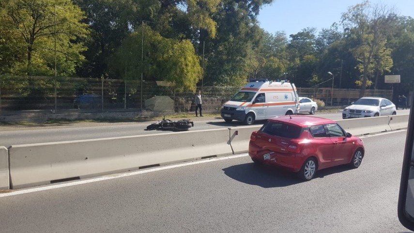 Accident rutier. foto: ZIUA Constanța