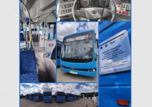 CT BUS Autobuzele electrice, testate în week-end fără călători, pe traseu 