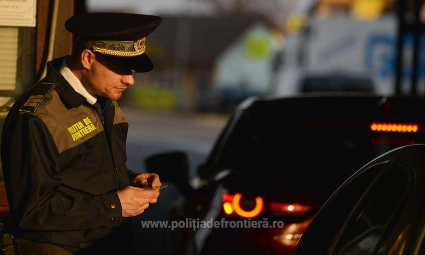 Control la frontieră. foto: Poliția de Frontieră