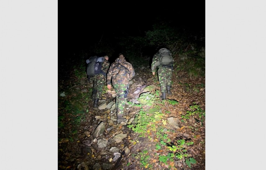 Operațiune de salvare. foto: Poliția de Frontieră