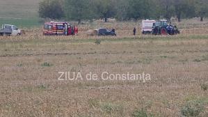 UPDATE Accident șocant în județul Constanța O persoană a decedat după ce a fost prinsă în presa tractorului (GALERIE FOTO+VIDEO)   