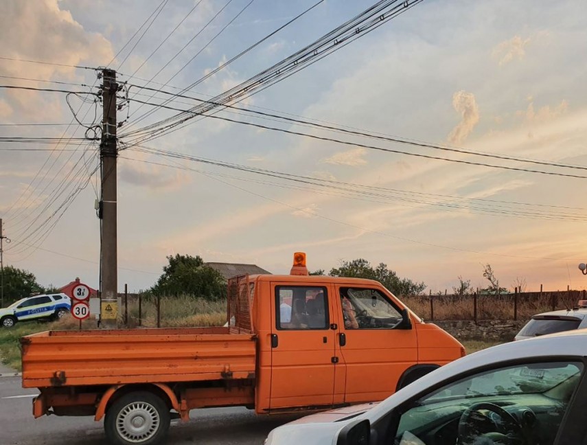 acțiuni de prevenire a participanților la trafic, foto: IPJ Tulcea 