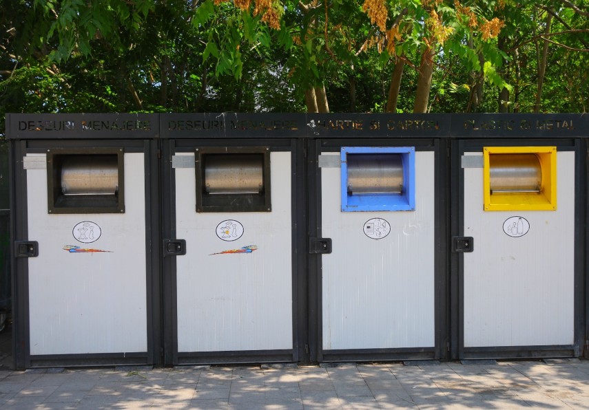 Platforme de gunoi. Foto: Primăria Constanța
