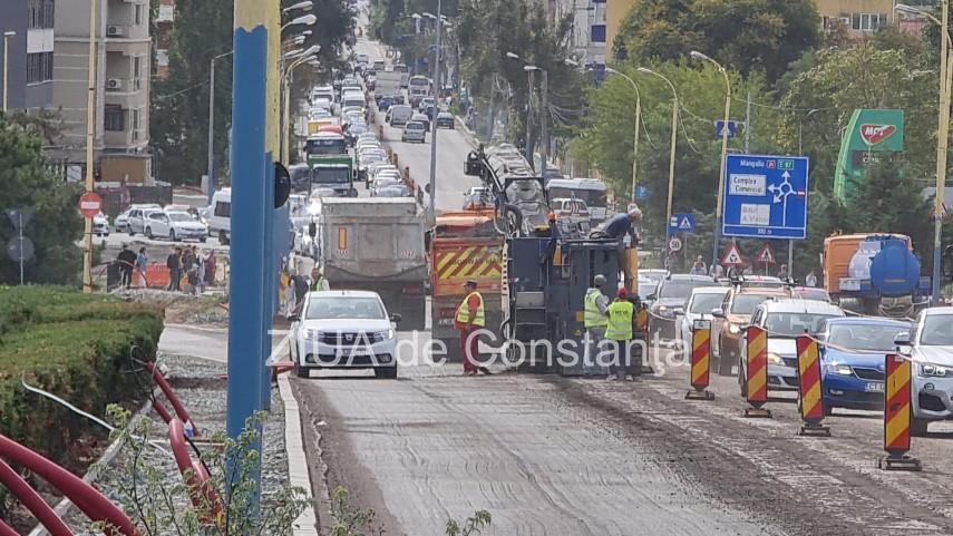 Trafic în zona Doraly