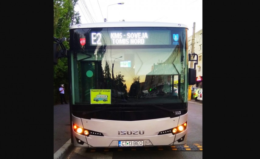 Transport școlar. Foto: CT BUS