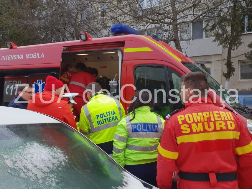 Accident rutier in Constanta! O persoana a fost ranita. In ce zona s-a produs evenimentul rutier 