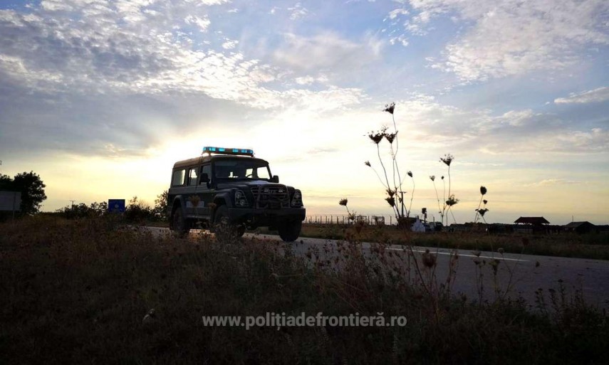 Control la frontieră. Foto: Poliția de Frontieră