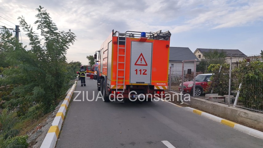 update interventie de urgenta intre localitatile murfatlar si valu lui traian o persoana accidentata