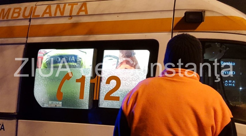 Accident rutier in Cumpana. Implicate un autoturism si un autocar 