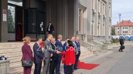 LIVE Imagini de la eveniment. Salome Zourabichvili, preşedintele Georgiei, prezentă în Portul Constanța (GALERIE FOTO+VIDEO)               
