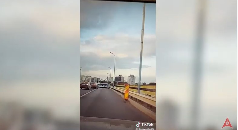 Accident rutier. Foto +video: Tik Tok OlaruVasile75