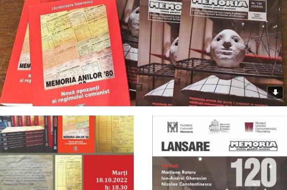 Lansare revista Memoria