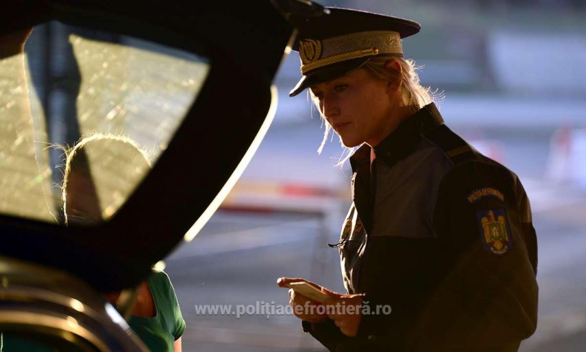 Control la frontieră. foto: Poliția de Frontieră