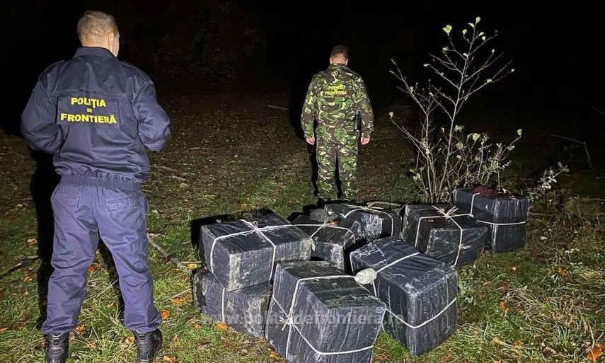 contrabandă. Foto: Poliția de Frontieră