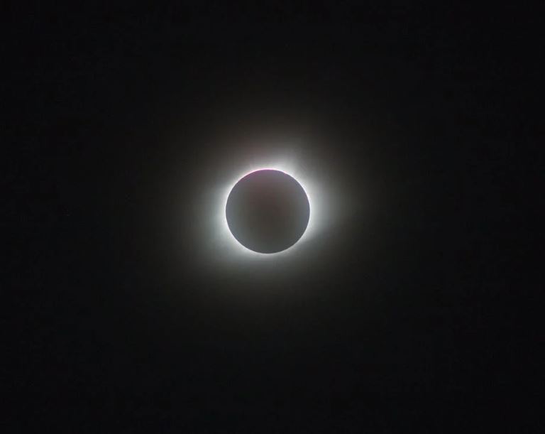 Eclipsa parțială de Soare, foto: Pexels  