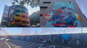 Pe WALL – primul Festival de Artă Urbană din Constanța. Unde pot fi admirate picturile murale (GALERIE FOTO+VIDEO)     