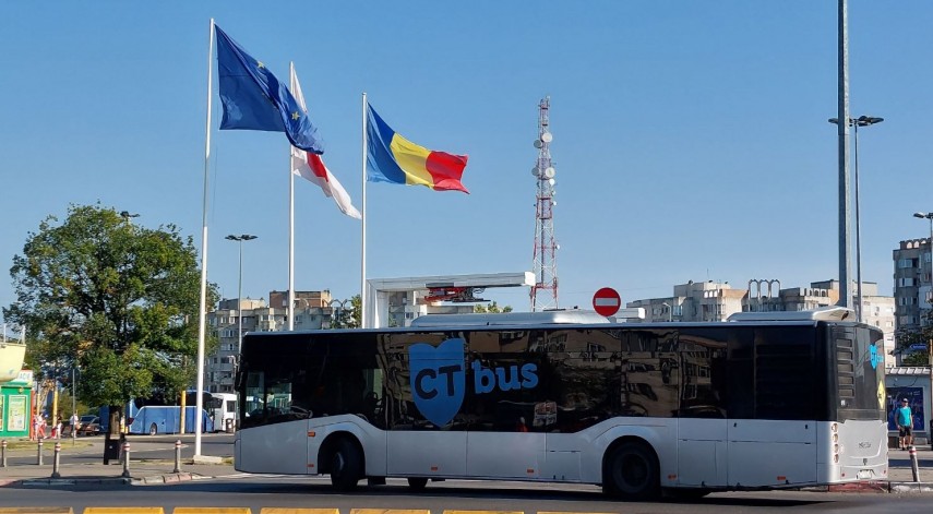 Anunț CT BUS, foto: CT BUS 