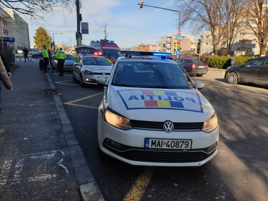 Imagine de la un accident, foto: ZIUA de Constanța 