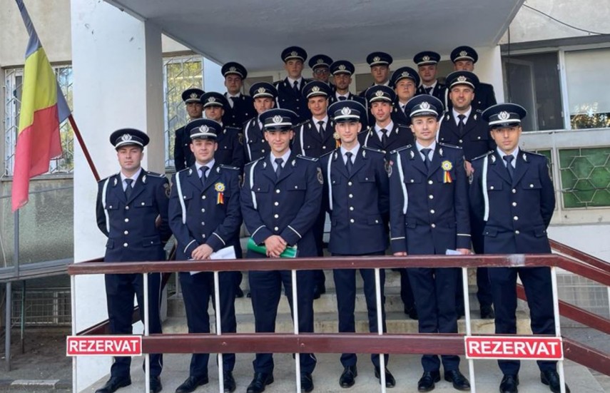  20 de absolventi ai Școlilor de agenti de politie, incadrati la IPJ Tulcea