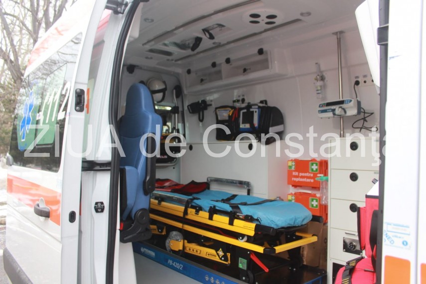 Ambulanța. Foto cu rol ilustrativ: ZIUA de Constanța