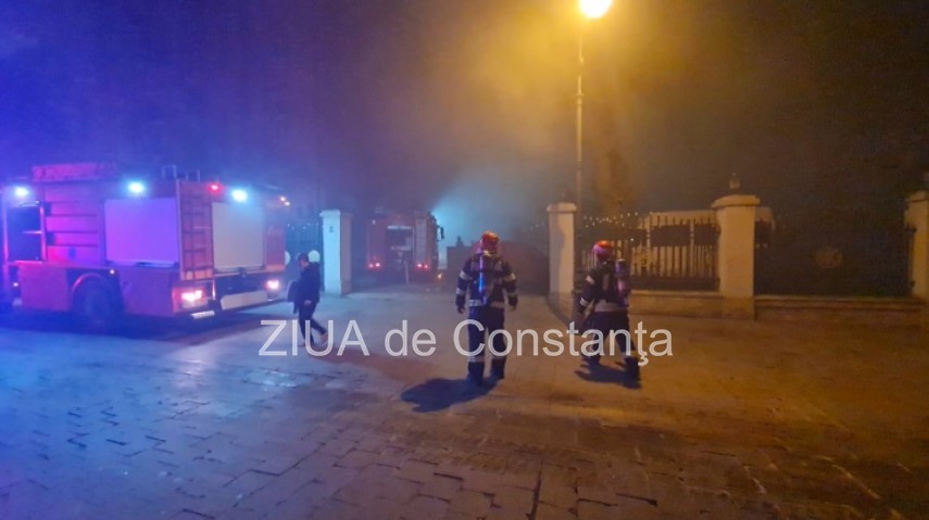 Alerta! Incendiu la sediul Arhiepiscopiei Tomisului (GALERIE FOTO+VIDEO)      
