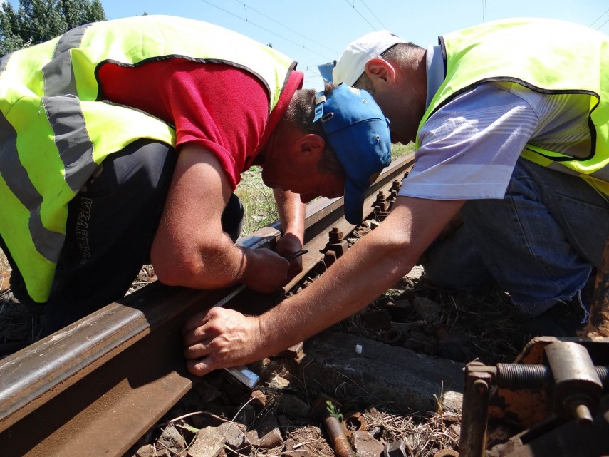 Anunț CFR, foto: Facebook/ CFR Infrastructura