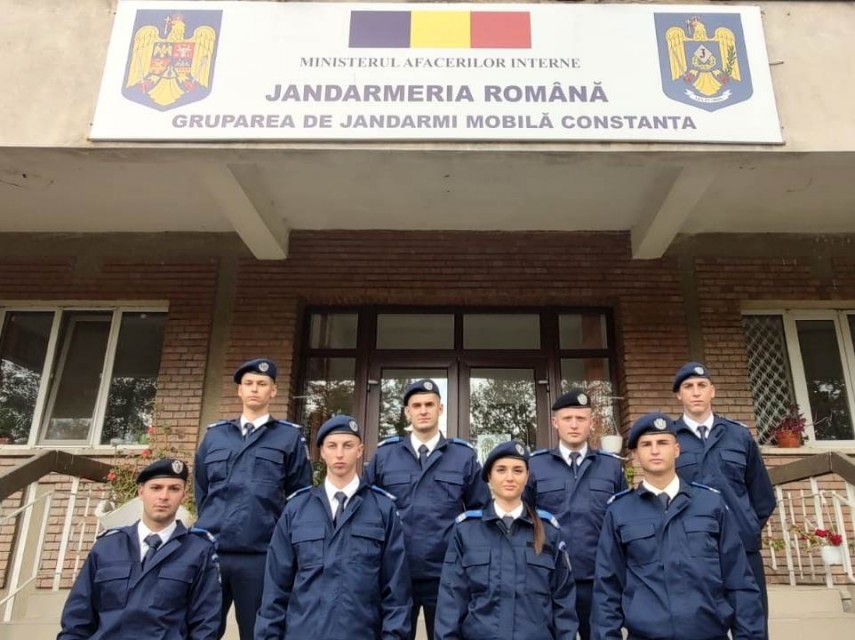 foto: Gruparea de Jandarmi Mobilă Constanța 