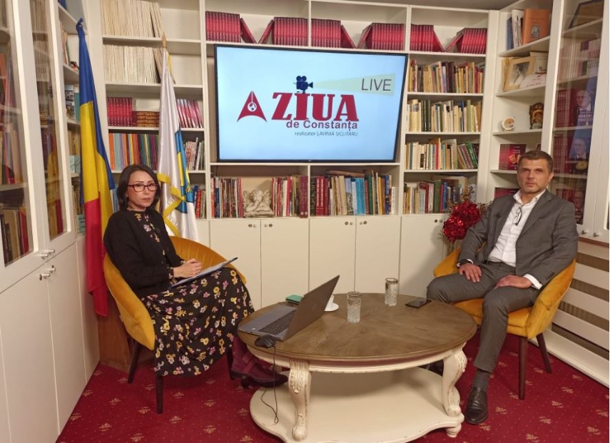 ZIUA LIVE. Silviu Cosa, prefectul judetului Constanta – Bursele vor ajunge la elevi in fiecare luna, chiar si in mediul rural!